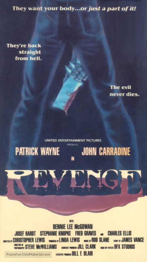 Revenge - VHS movie cover