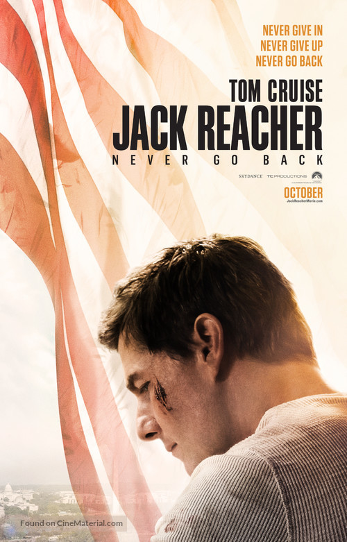 Jack Reacher: Never Go Back - Movie Poster