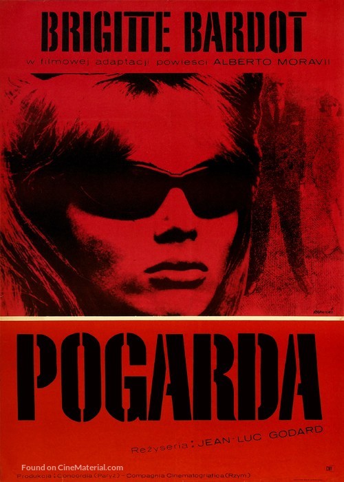 Le m&eacute;pris - Polish Movie Poster