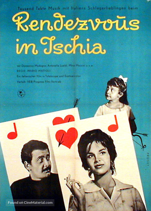 Appuntamento a Ischia - German Movie Poster