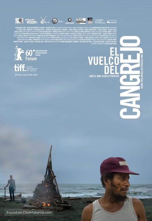 El vuelco del cangrejo - Colombian Movie Poster