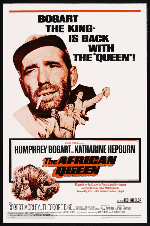 The African Queen - Re-release movie poster