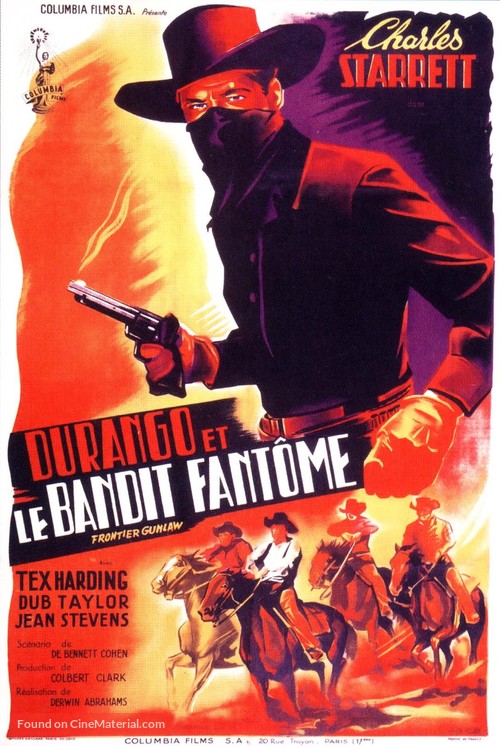 Frontier Gunlaw - French Movie Poster