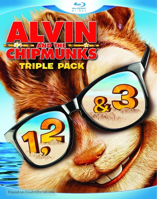 Alvin and the Chipmunks: Chipwrecked - Blu-Ray movie cover
