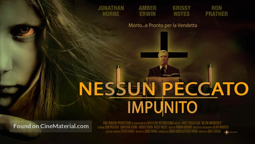 No Sin Unpunished - Italian Movie Poster