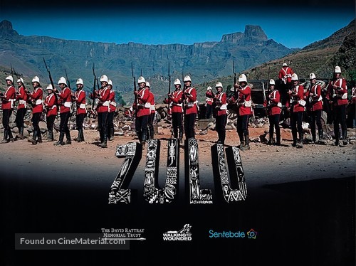 Zulu - British Re-release movie poster