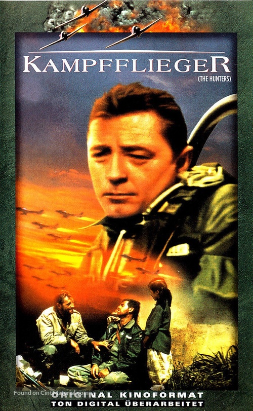 The Hunters - German VHS movie cover