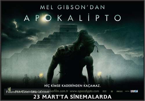 Apocalypto - Turkish Movie Poster