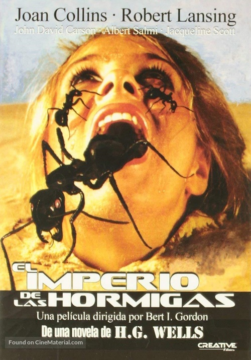 Empire of the Ants - Spanish DVD movie cover