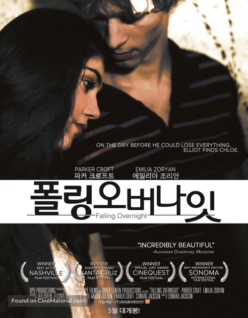 Falling Overnight - South Korean Movie Poster