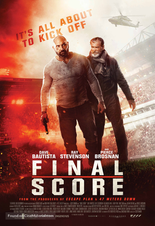 Final Score - British Movie Poster