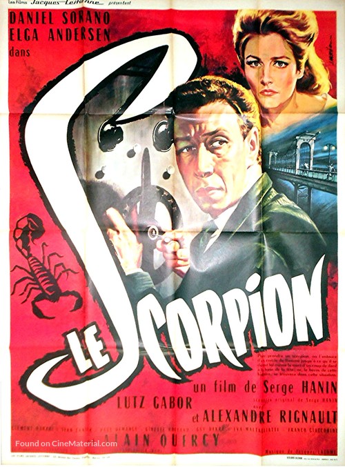 Le scorpion - French Movie Poster