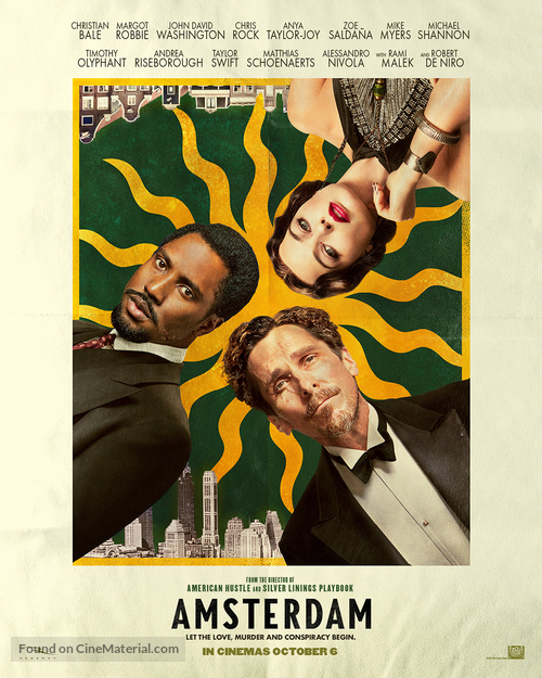 Amsterdam - Irish Movie Poster