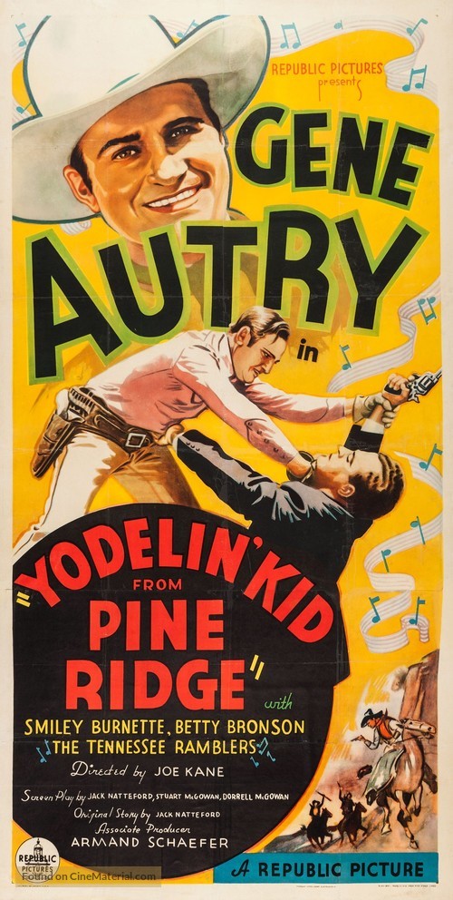 Yodelin&#039; Kid from Pine Ridge - Movie Poster