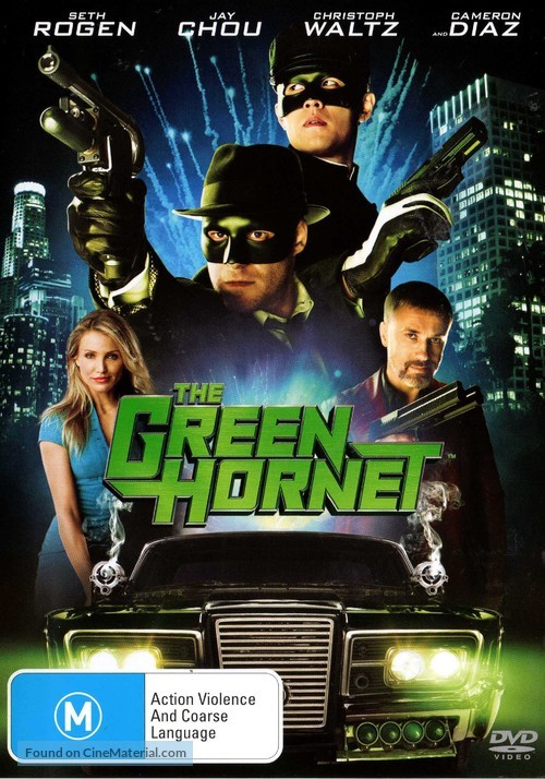 The Green Hornet - Australian DVD movie cover