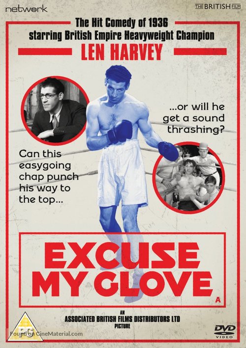 Excuse My Glove - British DVD movie cover