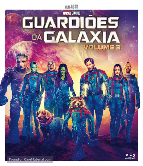 Guardians of the Galaxy Vol. 3 - Brazilian Movie Cover