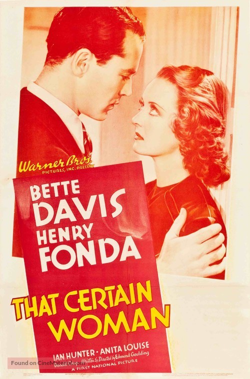 That Certain Woman - Movie Poster