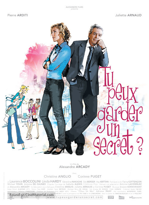 Tu peux garder un secret? - French Movie Poster