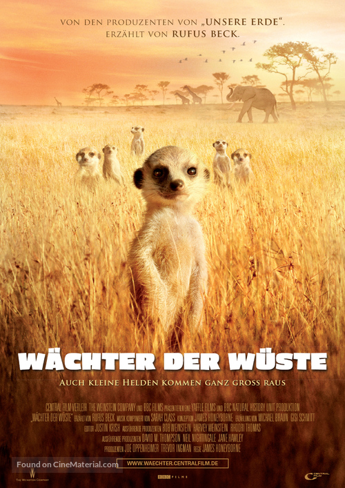 The Meerkats - German Movie Poster