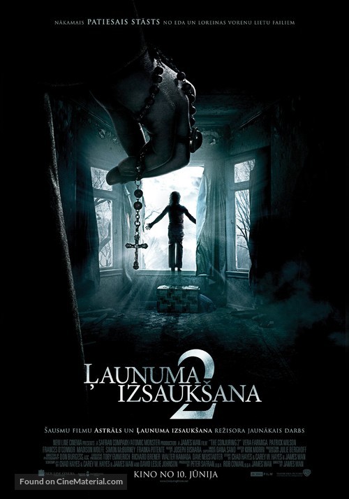 The Conjuring 2 - Latvian Movie Poster