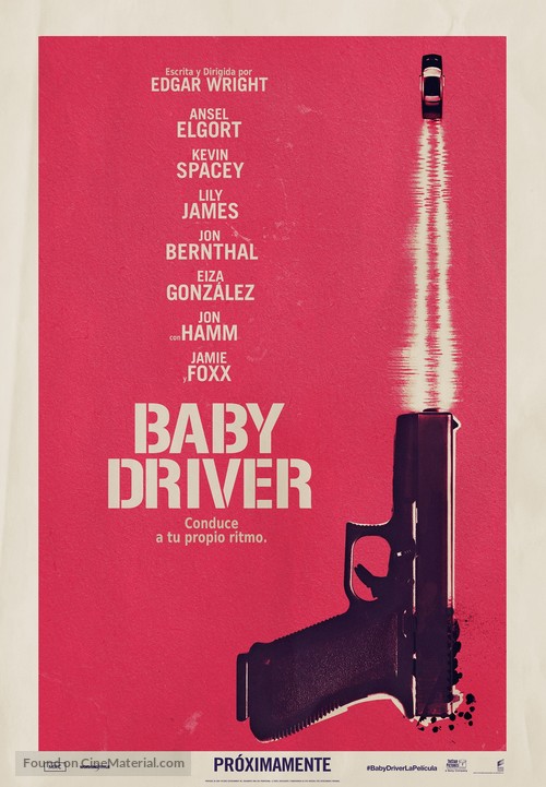 Baby Driver - Spanish Movie Poster
