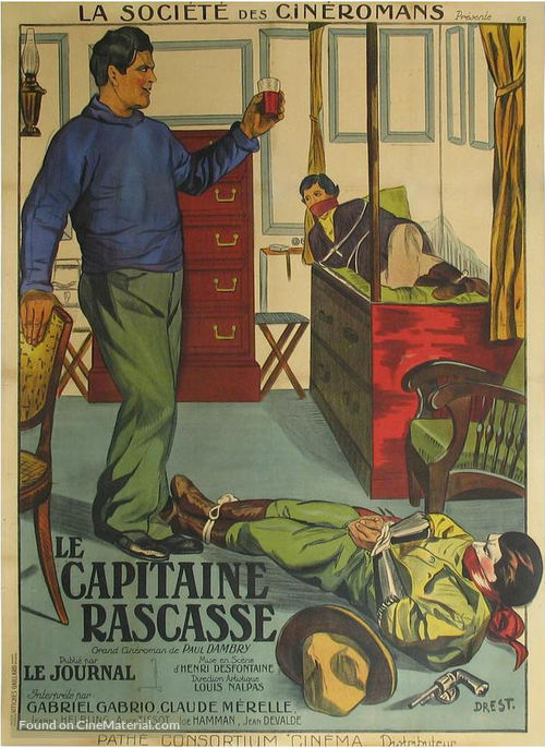 Le capitaine Rascasse - French Movie Poster