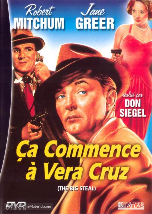 The Big Steal - French DVD movie cover