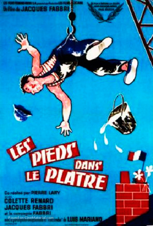 Les pieds dans le pl&acirc;tre - French Movie Poster