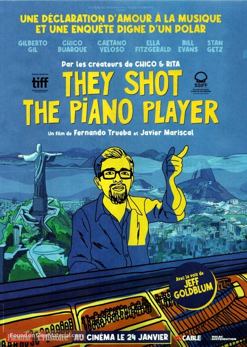 They Shot the Piano Player (2023) French movie poster