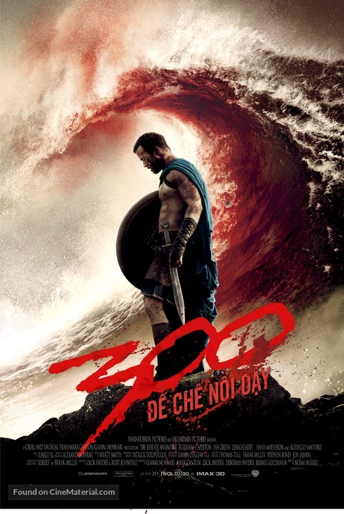 300: Rise of an Empire - Vietnamese Movie Poster