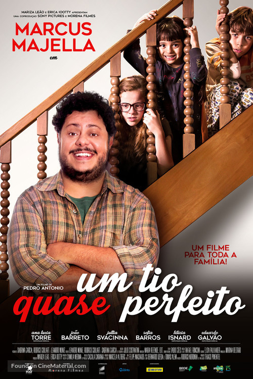 Um Tio Quase Perfeito - Brazilian Movie Poster