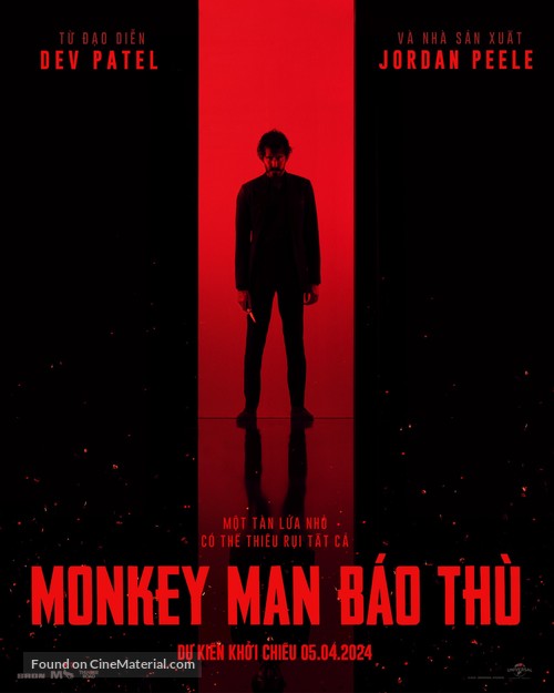 Monkey Man - Vietnamese Movie Poster