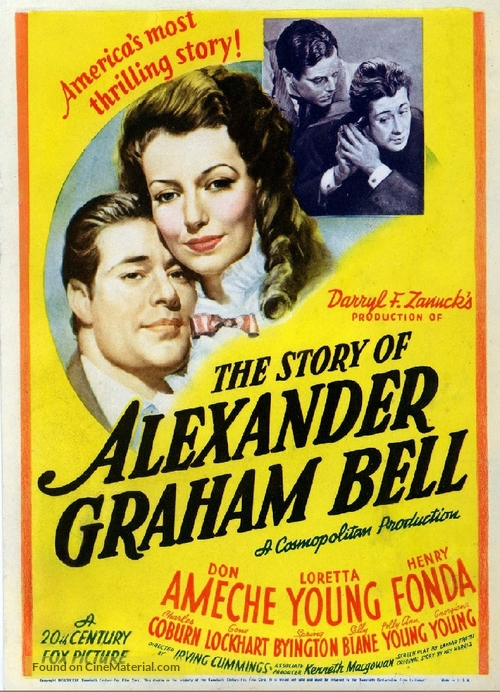 The Story of Alexander Graham Bell - Movie Poster