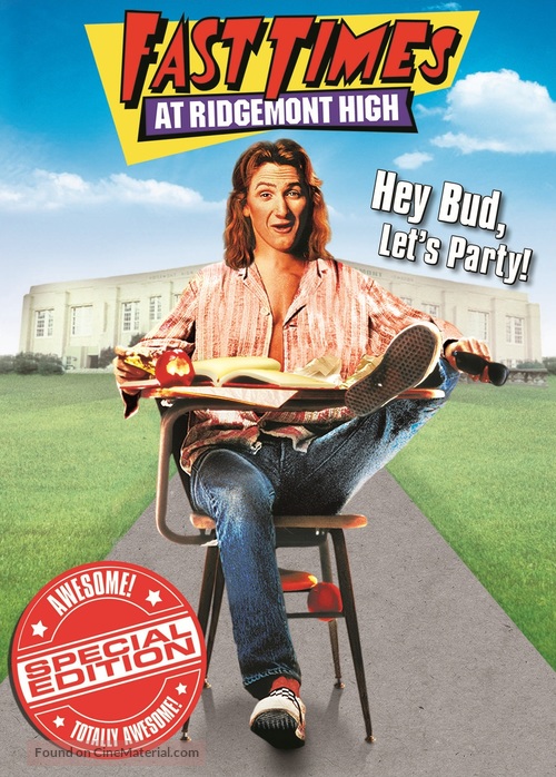 Fast Times At Ridgemont High - DVD movie cover