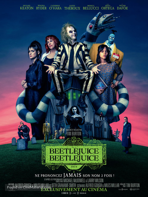 Beetlejuice Beetlejuice - French Movie Poster