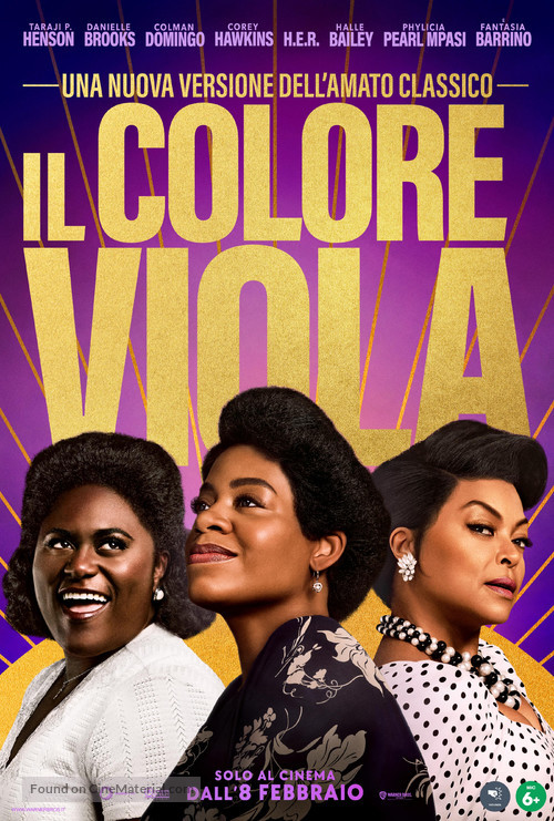 The Color Purple - Italian Movie Poster