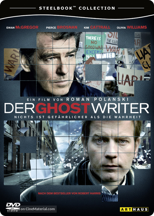The Ghost Writer - German DVD movie cover