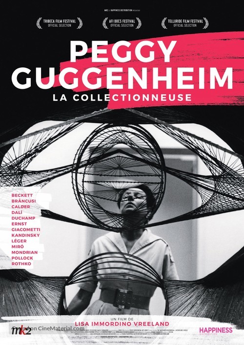 Peggy Guggenheim: Art Addict - French Movie Poster