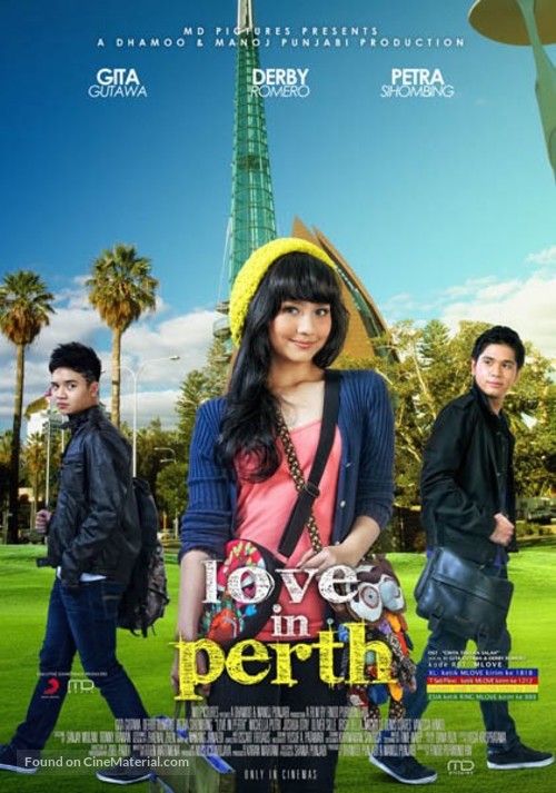 Love in Perth - Indonesian Movie Poster