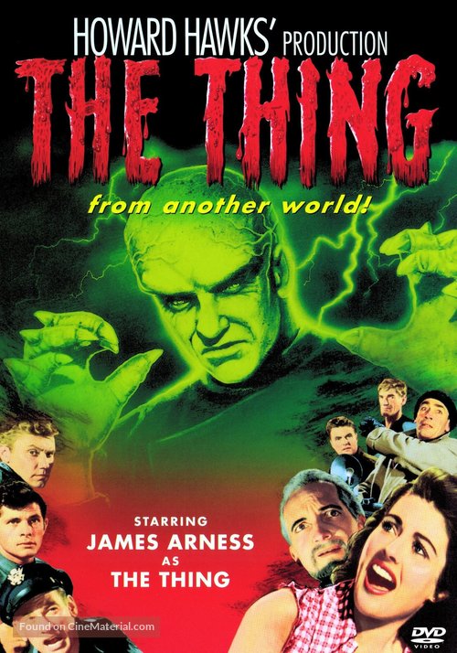 The Thing From Another World - DVD movie cover