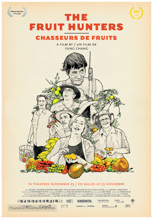 The Fruit Hunters - Canadian Movie Poster