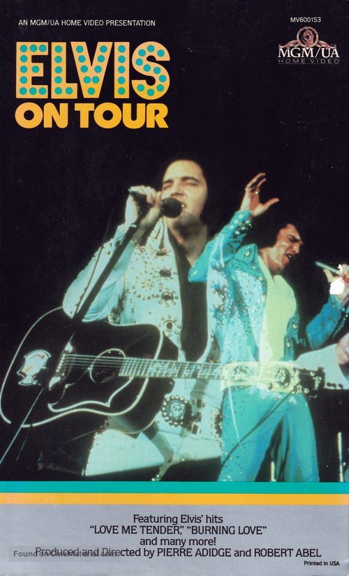 Elvis On Tour - Movie Cover