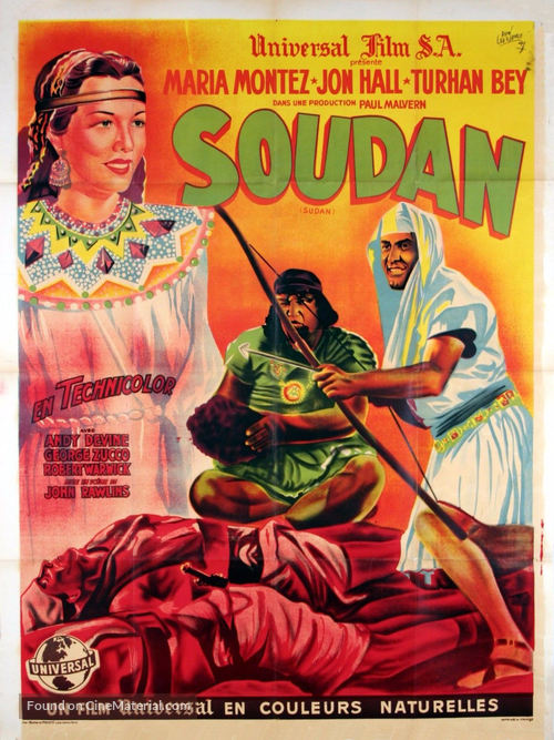 Sudan - French Movie Poster