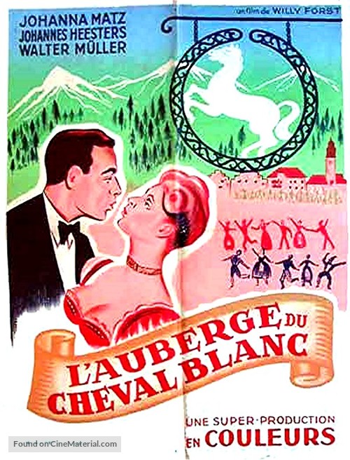 Im Weissen R&ouml;ssl - French Movie Poster