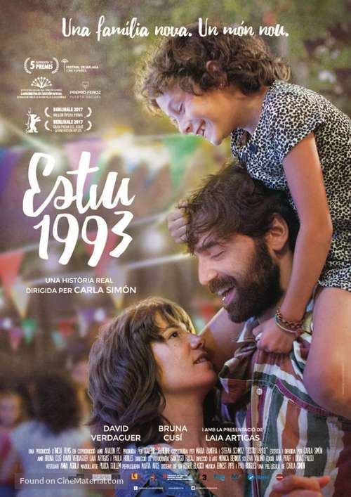 Estiu 1993 - Spanish Movie Poster