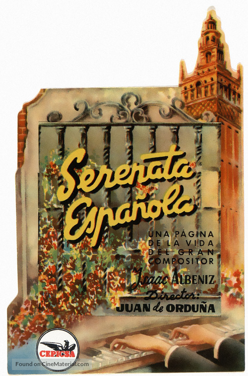 Serenata espa&ntilde;ola - Spanish Movie Poster