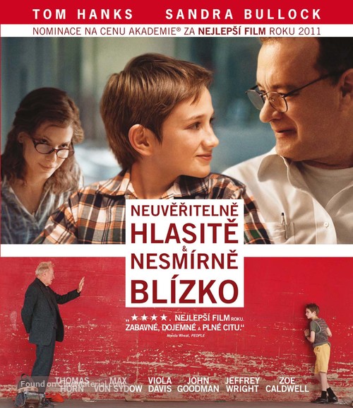 Extremely Loud &amp; Incredibly Close - Czech Blu-Ray movie cover