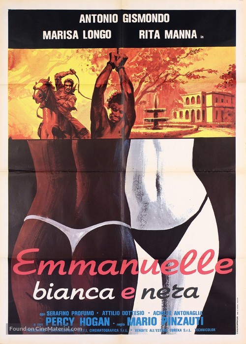 Emmanuelle bianca e nera - Italian Movie Poster