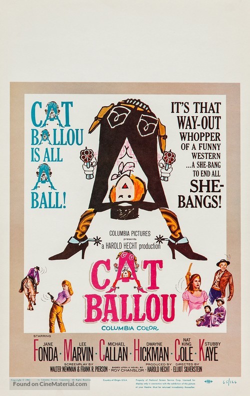 Cat Ballou - Movie Poster